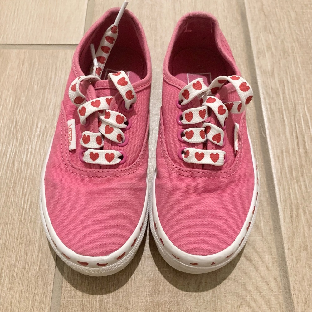 Girls Heart Van Shoes